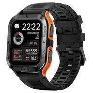 Smartwatch - Maxcom FW67 Titan Pro 55mm Czarno-pomarańczowy - miniaturka - grafika 1
