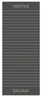 Ręczniki - Ręcznik plażowy Balance Sauna 80x200 antracytowy frotte 500g/m2 100% bawełna Cawoe - miniaturka - grafika 1