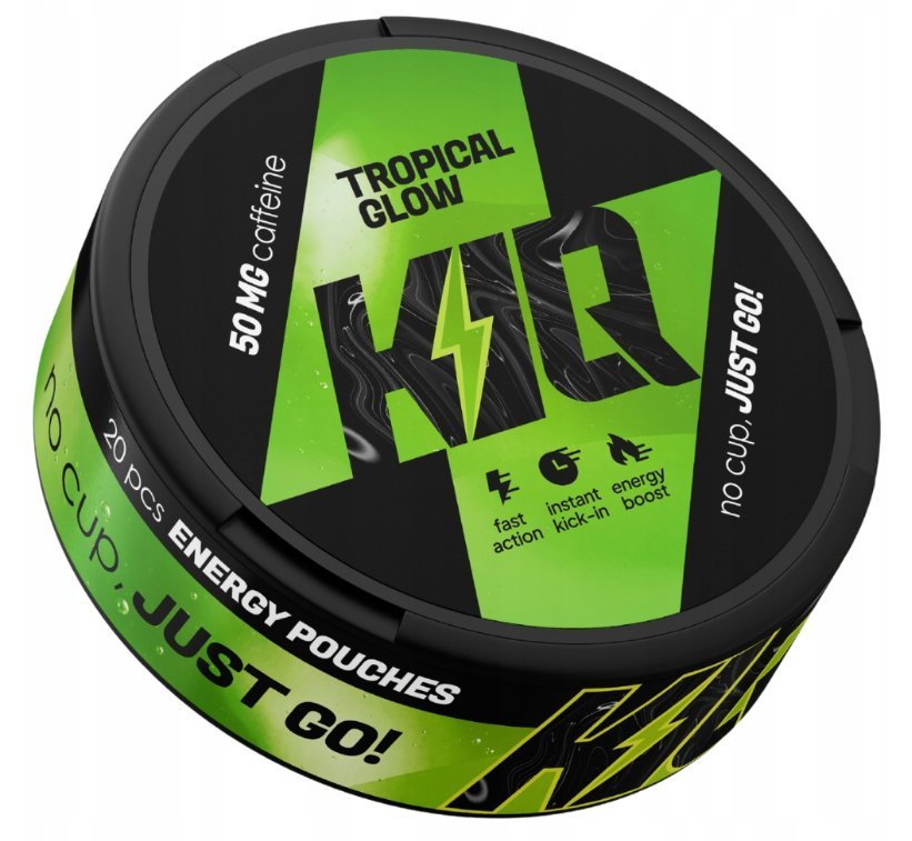 Saszetki Kofeinowe KIQ Tropical Glow 50mg