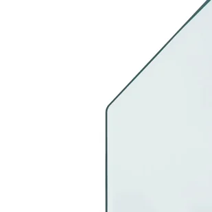 Panel kominkowy, szklany, sześciokątny, 100x50 cm - Akcesoria kominkowe - miniaturka - grafika 6