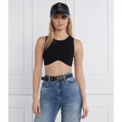 Koszulki i topy damskie - Patrizia Pepe Top | Slim Fit - miniaturka - grafika 1