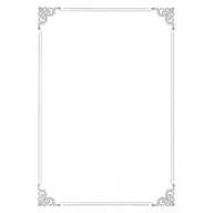 Papier do drukarek - Papier ozdobny A4/190g na dyplomy SILVER 20szt. /210719/ AR702 - miniaturka - grafika 1