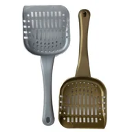 Kuwety dla kotów - Łopatka do kuwety głęboka duża 26 cm mix - miniaturka - grafika 1