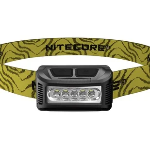 Nitecore Czołówka NU10 160 Lumenów Czarna 6952506402410 - Latarki - miniaturka - grafika 1