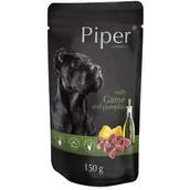 Mokra karma dla psów - Piper z dziczyzną i dynią 150g - 150g z dziczyzną i dynią - miniaturka - grafika 1