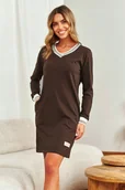 Bielizna nocna - DOCTOR NAP KOSZULA DAMSKA TM.4534 M BROWNIE - miniaturka - grafika 1