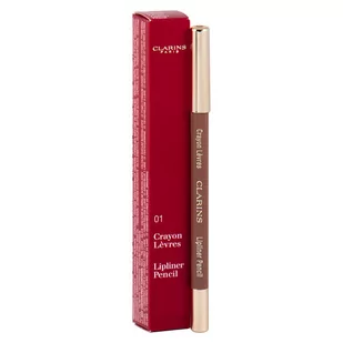 Clarins Lipliner Pencil Konturówka do Ust 01 Nude Fair 1,2g - Konturówki do ust - miniaturka - grafika 1