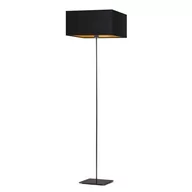Lampy stojące - LYSNE, lampa podłogowa PRAGA GOLD, czarny ze złotym wnętrzem - miniaturka - grafika 1