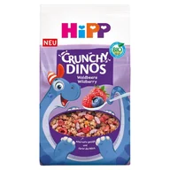 Płatki śniadaniowe i musli - Hipp Musli chrupiące dinozaury owoce leśne dla dzieci po 3 roku życia 300 g Bio - żywność - miniaturka - grafika 1