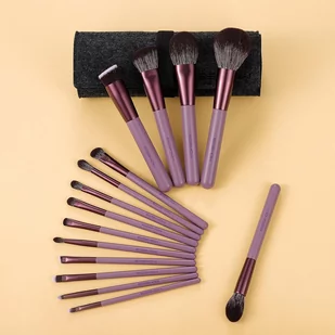 Eigshow Zestaw 15 pędzli Smoke Purple Jade Series - Pędzle do makijażu - miniaturka - grafika 1
