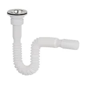 Syfony - Syfon umywalkowy uniwersalny rurowy fi 32, spust metalowy XLEO - miniaturka - grafika 1