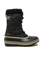 Botki męskie - Sorel Śniegowce 2114071011 Czarny - miniaturka - grafika 1