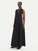 Sukienki - adidas Sukienka codzienna Tiro Cut 3-Stripes Soft Mesh JG4118 Czarny Regular Fit - miniaturka - grafika 1