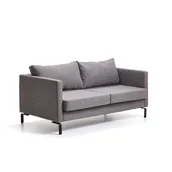 Inne meble biurowe - Sofa HARMONY, 2-osobowa, tkanina GAVA, brązowy - miniaturka - grafika 1