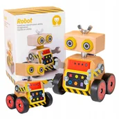 Zabawki sensoryczne - Manipulacyjna Zabawka Robot Montessori Składany Edukacyjna Sensoryczna - miniaturka - grafika 1