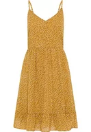 Sukienki - DreiMaster Vintage Sukienka damska 37226346, ciemnożółta wielokolorowa, M, Ciemnożółty, wielokolorowy, M - miniaturka - grafika 1
