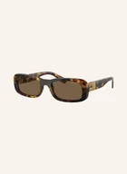 Okulary przeciwsłoneczne - Miu Miu Okulary Przeciwsłoneczne Mu 08zs beige - miniaturka - grafika 1