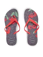 Klapki i japonki damskie - Havaianas Japonki 41454880602 Fioletowy - miniaturka - grafika 1