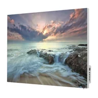 Ogrzewanie przenośne - TERMOFOL Grzejnik na podczerwień z grafiką skalisty brzeg TF-SWT700P - miniaturka - grafika 1