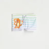 Kąpielówki dla chłopców - Reserved - Szorty kąpielowe Pokémon - Biały - miniaturka - grafika 1