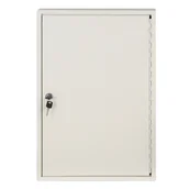 Szafki na klucze - B2B Partner Metalowa szafka na klucze 55x38x8 cm, 100 szt. 380-100K - miniaturka - grafika 1