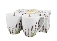 Kubki - Kubki  do kawy i herbaty porcelanowe DUO CLASSIC LAVENDER 360 ml 2 szt - miniaturka - grafika 1