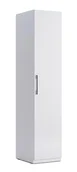 Szafy - Biała jednodrzwiowa szafa uchylna z drążkiem H7-S41 - miniaturka - grafika 1