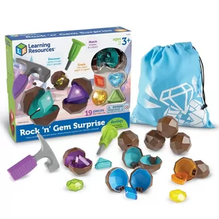 Rock 'n' Gem Surprise™ skały diamenty niespodzianki mała motoryka - Mały naukowiec - miniaturka - grafika 1