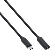 Kable USB - Kabel USB InLine USB-C - USB-C 1 m Czarny (35771) - miniaturka - grafika 1