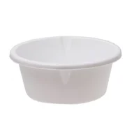 Inne artykuły do sprzątania - Miska Solid okrągła 4 l biały - miniaturka - grafika 1