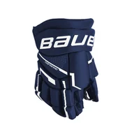 Hokej - Rękawice hokejowe Bauer Supreme Mach Navy Youth 8 cali - miniaturka - grafika 1