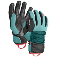 Rękawice narciarskie - Rękawiczki damskie Ortovox Tour Pro Cover Glove W Rozmiar rękawiczek: S / Kolor: jasnoniebieski - miniaturka - grafika 1