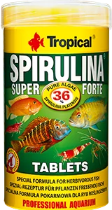 Tropical Super Spirulina Forte Tablets 2Kg 4500Szt. - Pokarm dla ryb - miniaturka - grafika 1