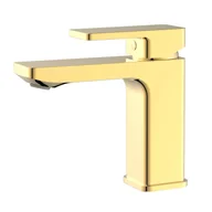 Baterie umywalkowe - Durasan Bateria umywalkowa Montana złota - miniaturka - grafika 1