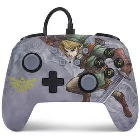 Kontroler PowerA Enhanced Wired pro Nintendo Switch - Valiant Link (NSGP0096-01) - Akcesoria do Nintendo - miniaturka - grafika 1