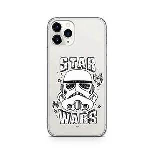 ERT GROUP etui na telefon Apple Iphone 11 PRO MAX, case oryginalny i oficjalnie licencjonowany przez Star Wars, wzór Szturmowiec 013, optymalnie dopasowane, plecki z TPU częściowo przeźroczyste - Etui i futerały do telefonów - miniaturka - grafika 1