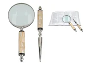 Zestawy piśmiennicze - Kpl. Lupa i nożyk do listów - miniaturka - grafika 1