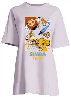 Piżamy damskie - Disney Damska koszula nocna, Produkt wysokiej, L - grafika 1