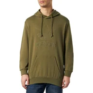 Bluzy sportowe męskie - Bluza sportowa męska Adidas Graphics Trefoil Series Hoodie - miniaturka - grafika 1