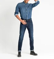 Spodnie męskie - Lee Rider Męskie Spodnie Jeansowe Dark Pool L701Dhgp-W38 L32 - miniaturka - grafika 1