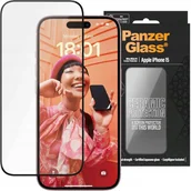 Szkła hartowane na telefon - Szkło hartowane PanzerGlass Ceramic Ultra-Wide-Fit Easy Aligner do iPhone 15 - miniaturka - grafika 1