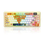 Klawiatury - REDRAGON K708GF-RGB-PRO Flekact PRO ART - miniaturka - grafika 1