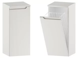 Słupek Łazienkowy ETH 30 cm K Lewy - Kaszmir Mat - Szafki łazienkowe - miniaturka - grafika 1