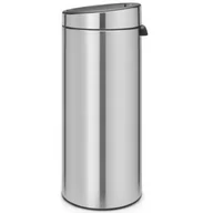 Kosze na śmieci - Brabantia Kosz na śmieci Touch Bin New 30l stal matowa 115349 - miniaturka - grafika 1