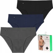 Majtki męskie - Bambusowe SLIPY MĘSKIE Majtki SLIPKI Premium MORAJ r. 3XL - miniaturka - grafika 1