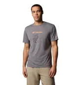Koszulki męskie - Columbia Zero Rules Light SS Graphic Crew Koszulka Męska - miniaturka - grafika 1
