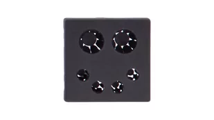 Kontakt Simon Pokrywa Connect bezpośrednia 45x45mm K20/14 Pokrywa - Klawisze i ramki - miniaturka - grafika 2