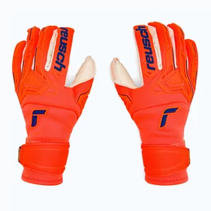 Rękawice bramkarskie Reusch Attrakt Freegel SpeedBump hocking orange/blue - Piłka nożna - miniaturka - grafika 1