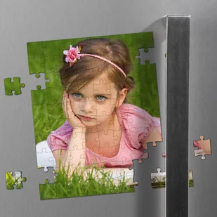Małe puzzle magnetyczne z Twoim zdjęciem - Fotopuzzle 18 x 13 cm - Puzzle - miniaturka - grafika 1