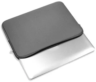 Etui neoprenowe do laptopa 15.6" szare - Torby na laptopy - miniaturka - grafika 4